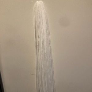 SPARKLY TULLE VEIL - FLOOR / WALTZ